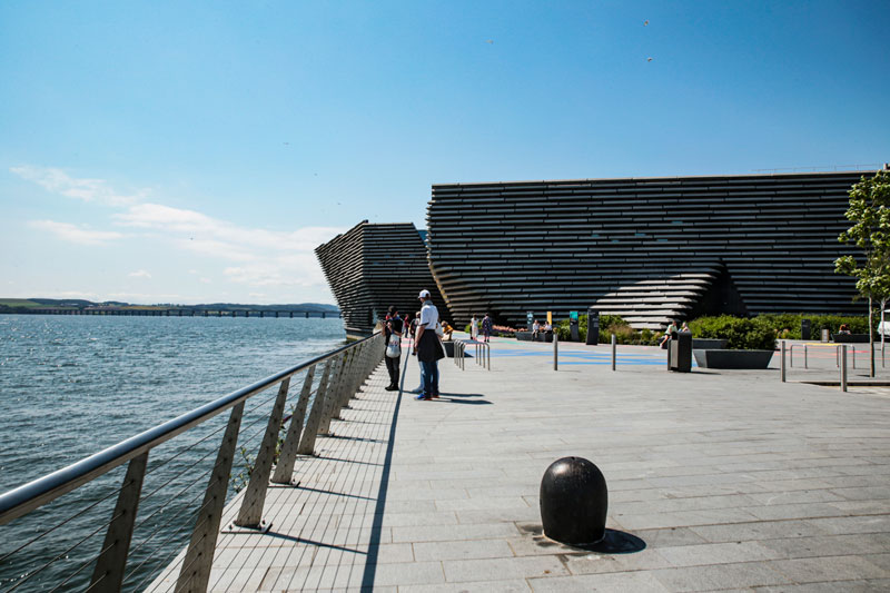 V&A Dundee on the waterfront